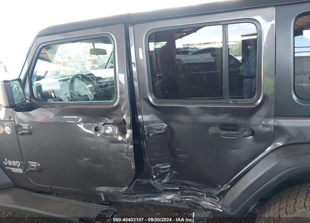 2021 JEEP WRANGLER UNLIMITED SPORT S 4X4 VIN: 1C4HJXDN1MW616551
