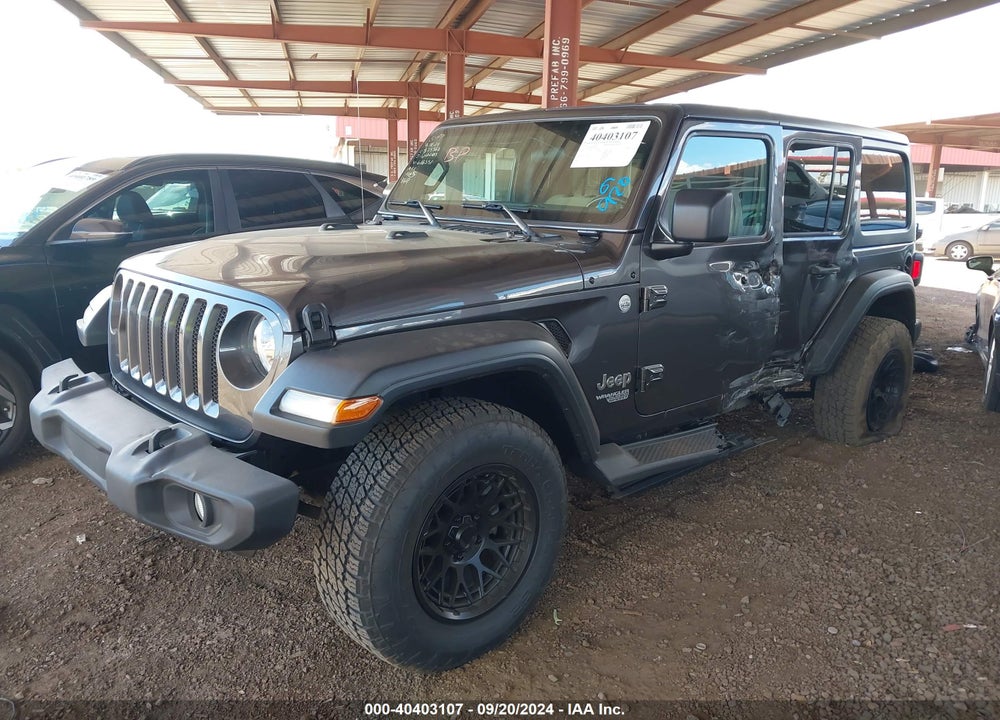2021 JEEP WRANGLER UNLIMITED SPORT S 4X4 VIN: 1C4HJXDN1MW616551