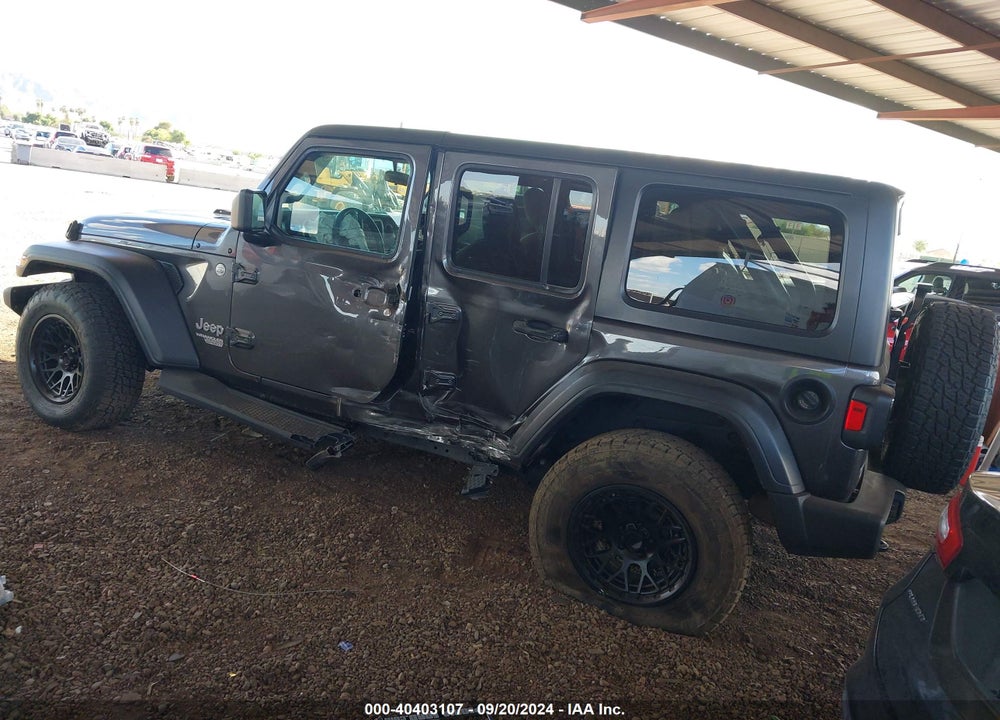 2021 JEEP WRANGLER UNLIMITED SPORT S 4X4 VIN: 1C4HJXDN1MW616551