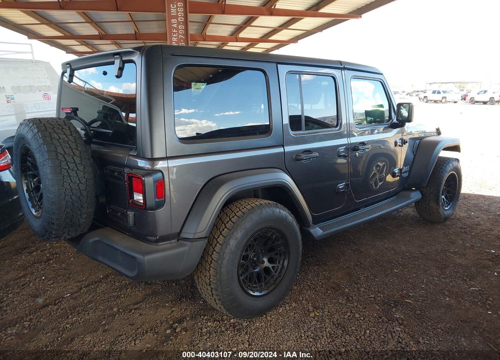 2021 JEEP WRANGLER UNLIMITED SPORT S 4X4 VIN: 1C4HJXDN1MW616551