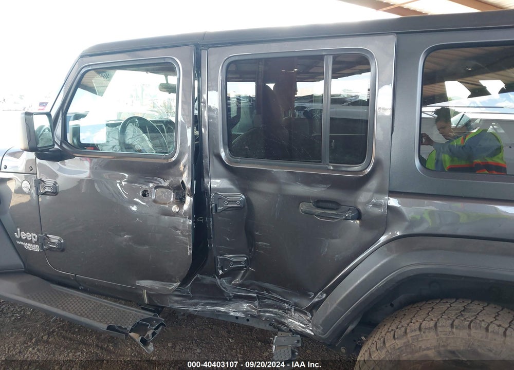 2021 JEEP WRANGLER UNLIMITED SPORT S 4X4 VIN: 1C4HJXDN1MW616551