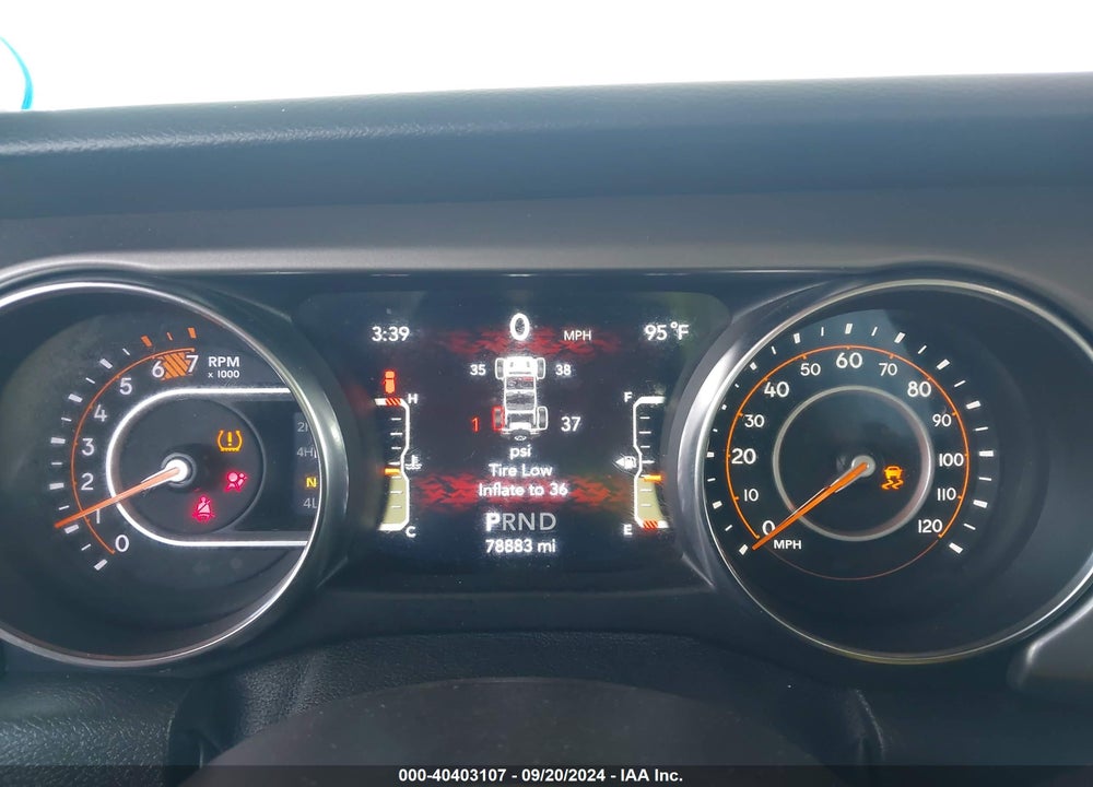 2021 JEEP WRANGLER UNLIMITED SPORT S 4X4 VIN: 1C4HJXDN1MW616551