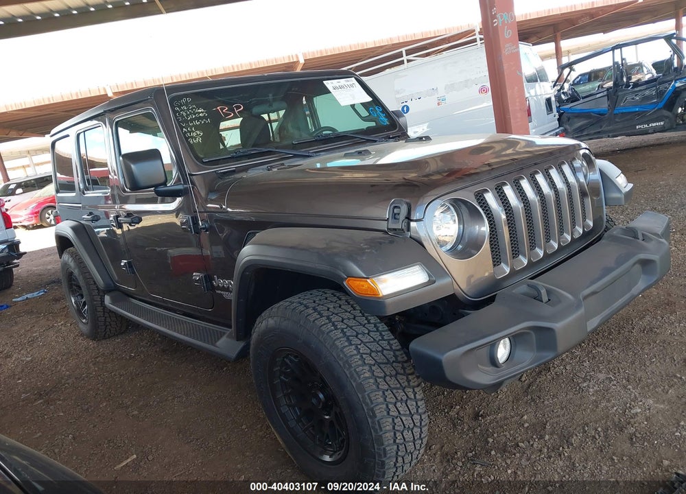 2021 JEEP WRANGLER UNLIMITED SPORT S 4X4 VIN: 1C4HJXDN1MW616551