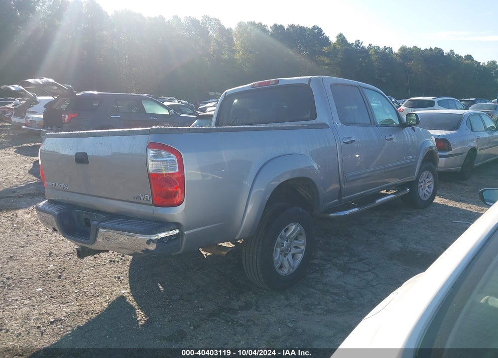 2006 TOYOTA TUNDRA SR5 V8 VIN: 5TBET34186S521211