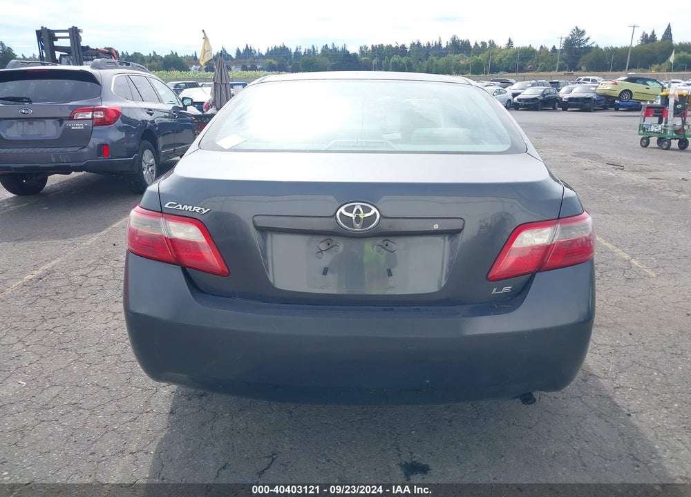 2007 TOYOTA CAMRY LE VIN: 4T1BE46K27U161118