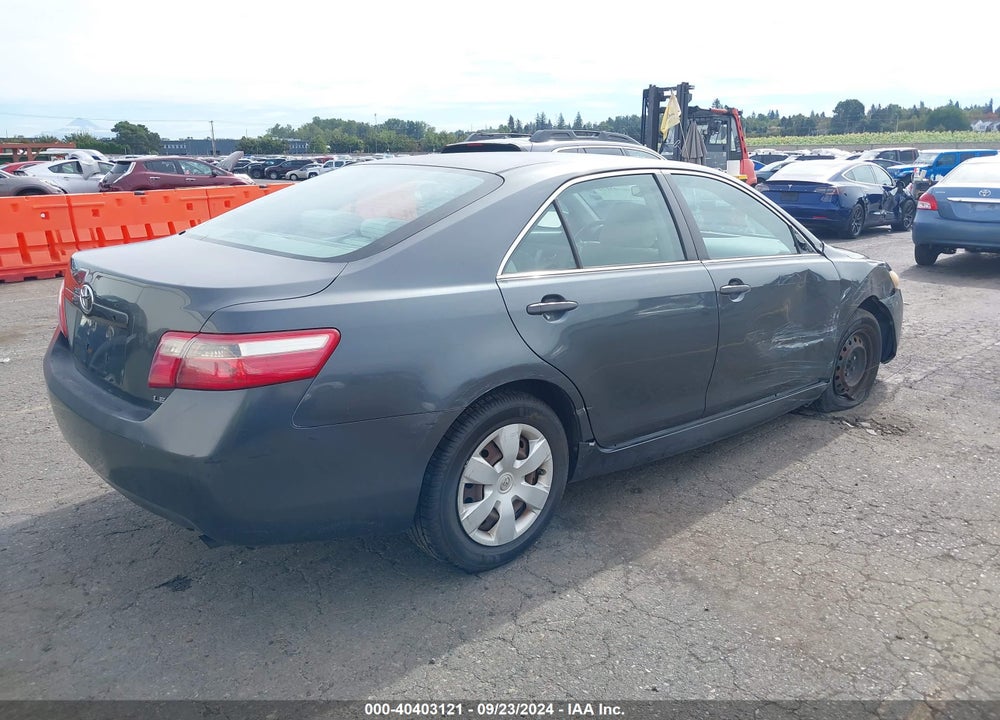 2007 TOYOTA CAMRY LE VIN: 4T1BE46K27U161118