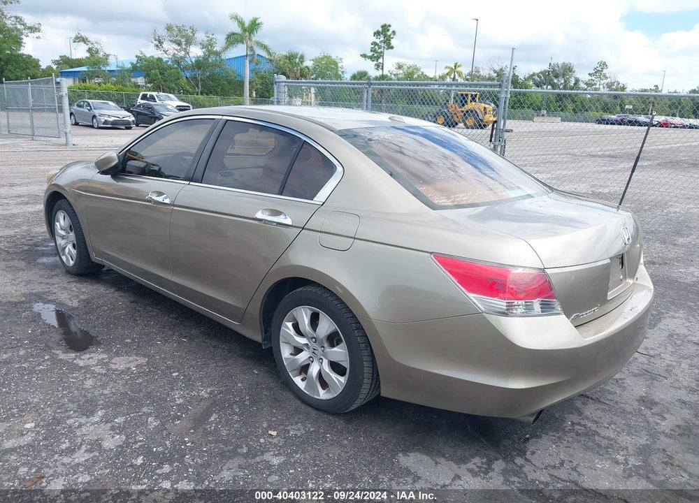 2009 HONDA ACCORD 3.5 EX-L VIN: 1HGCP36829A007726
