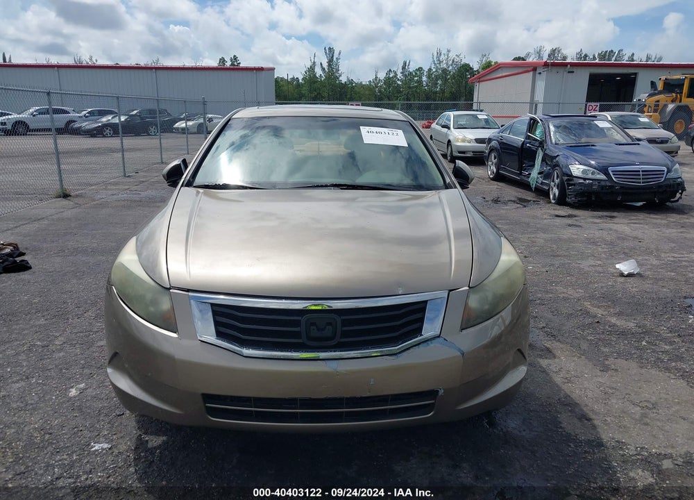 2009 HONDA ACCORD 3.5 EX-L VIN: 1HGCP36829A007726
