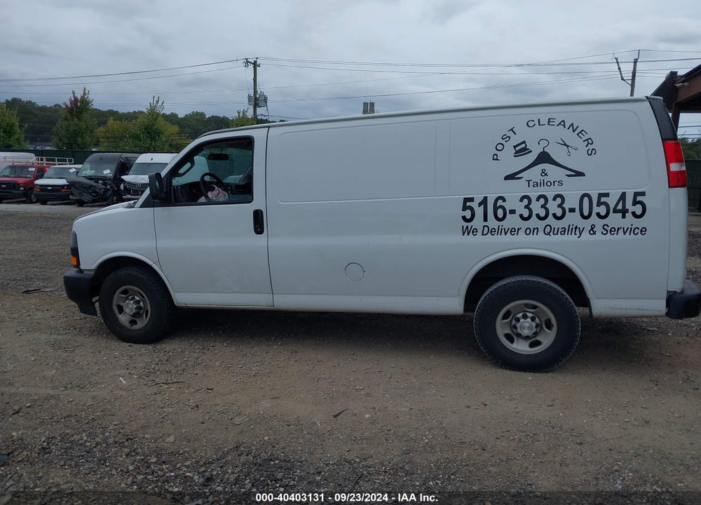 2018 CHEVROLET EXPRESS 2500 WORK VAN VIN: 1GCWGAFG3J1338519