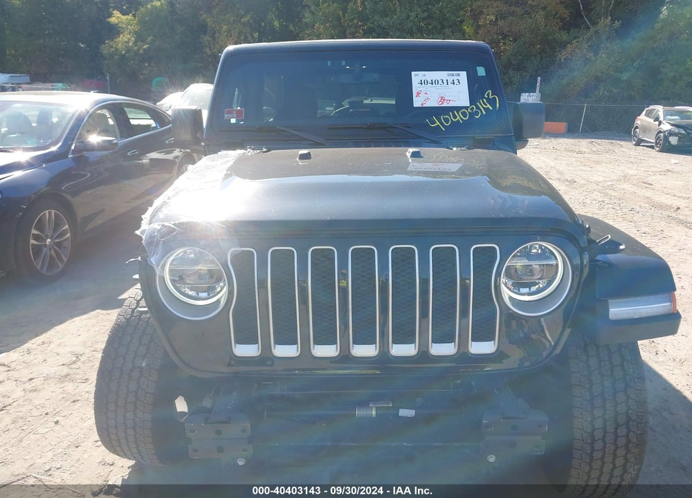 2021 JEEP WRANGLER UNLIMITED SAHARA 4X4 VIN: 1C4HJXEM9MW669925