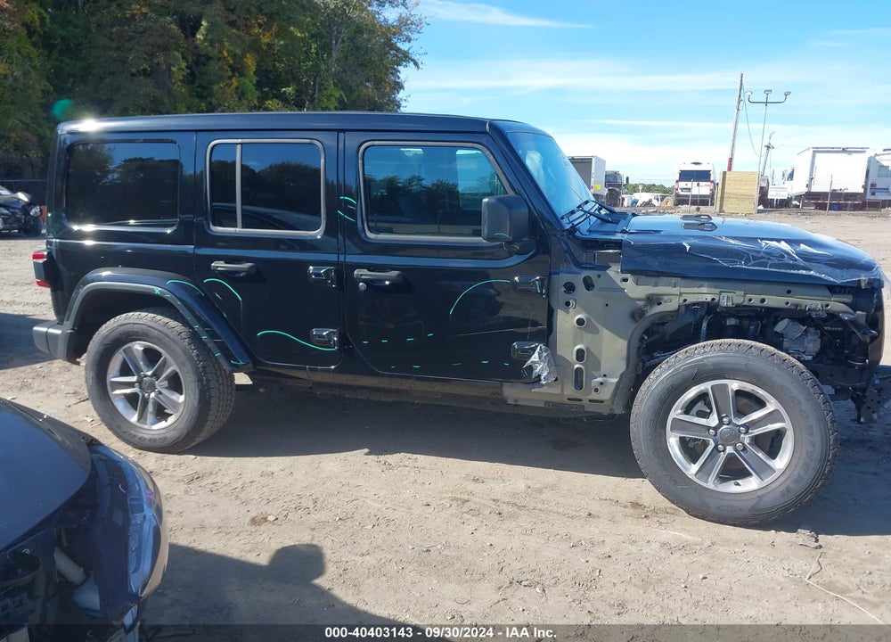 2021 JEEP WRANGLER UNLIMITED SAHARA 4X4 VIN: 1C4HJXEM9MW669925