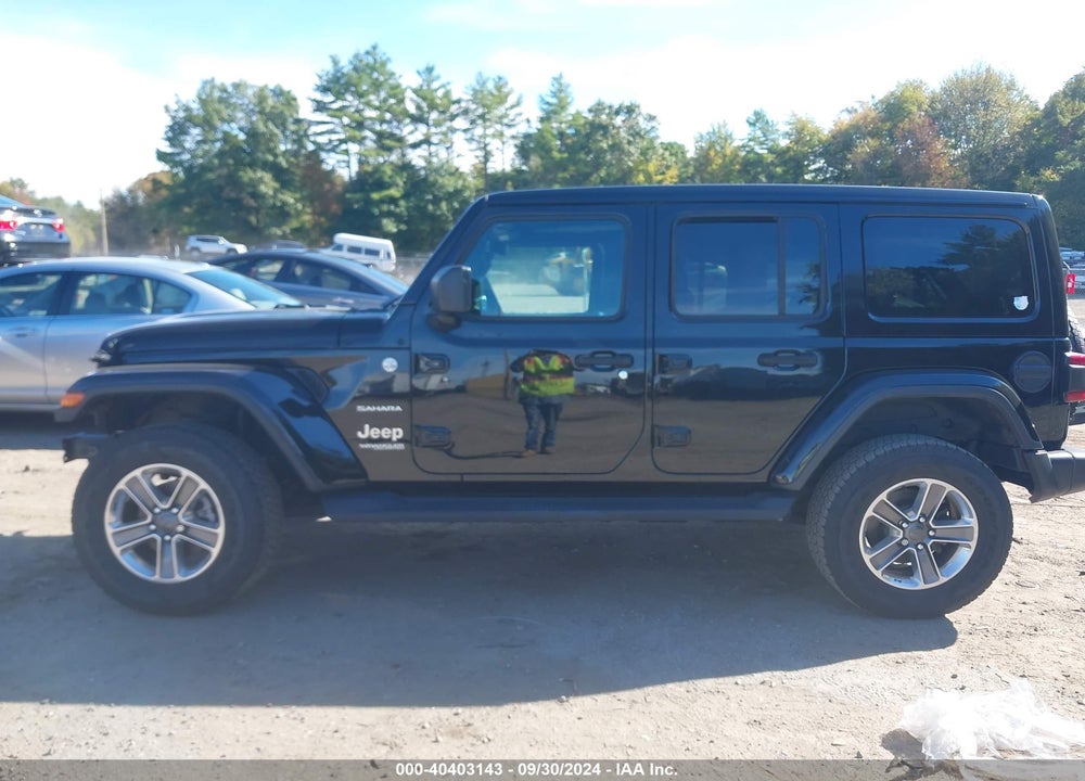 2021 JEEP WRANGLER UNLIMITED SAHARA 4X4 VIN: 1C4HJXEM9MW669925
