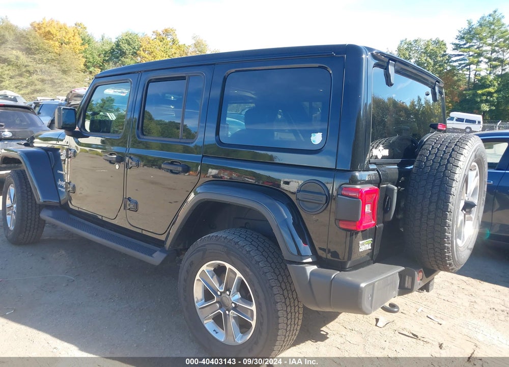 2021 JEEP WRANGLER UNLIMITED SAHARA 4X4 VIN: 1C4HJXEM9MW669925