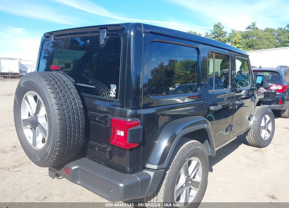2021 JEEP WRANGLER UNLIMITED SAHARA 4X4 VIN: 1C4HJXEM9MW669925