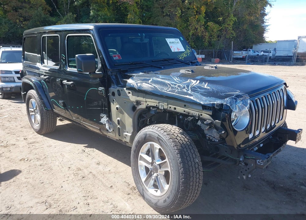 2021 JEEP WRANGLER UNLIMITED SAHARA 4X4 VIN: 1C4HJXEM9MW669925