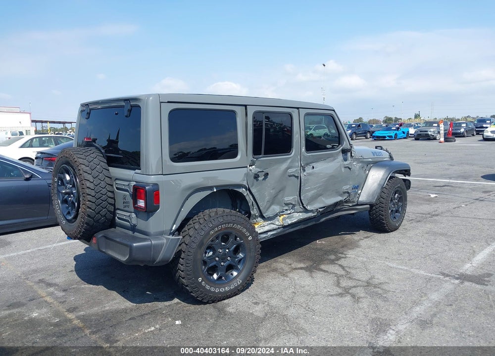 2023 JEEP WRANGLER 4XE 4X4 VIN: 1C4JJXN63PW610909