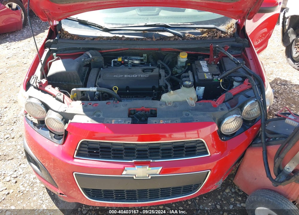 2012 CHEVROLET SONIC 1LS VIN: 1G1JB6SH1C4179126