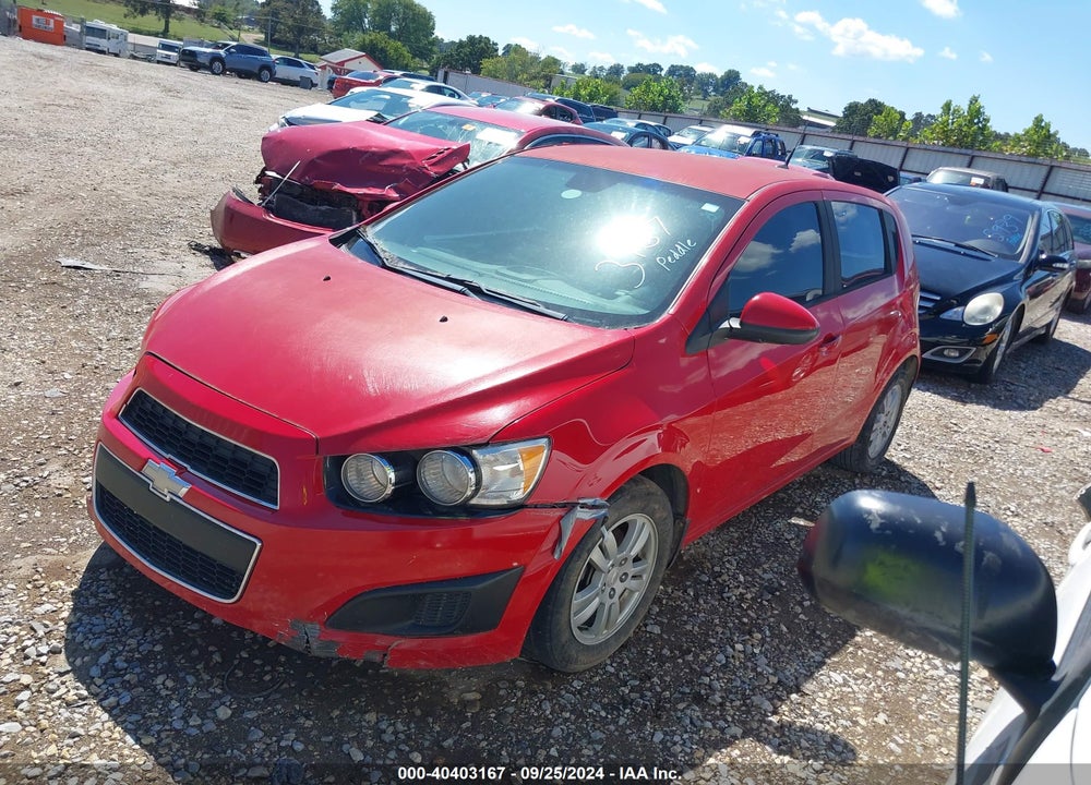 2012 CHEVROLET SONIC 1LS VIN: 1G1JB6SH1C4179126