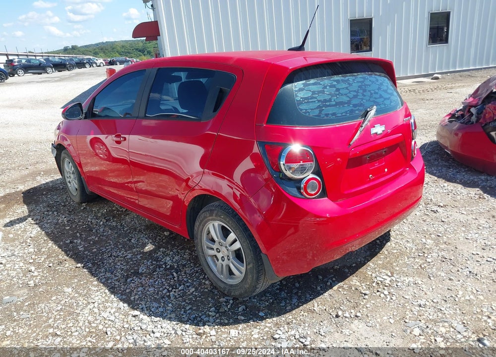 2012 CHEVROLET SONIC 1LS VIN: 1G1JB6SH1C4179126
