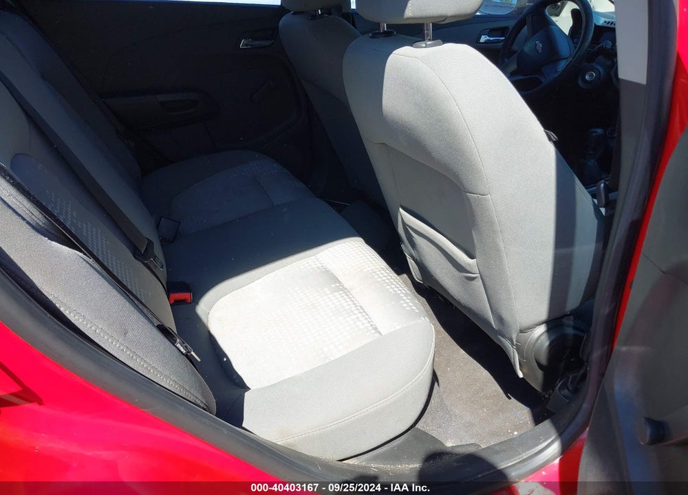 2012 CHEVROLET SONIC 1LS VIN: 1G1JB6SH1C4179126
