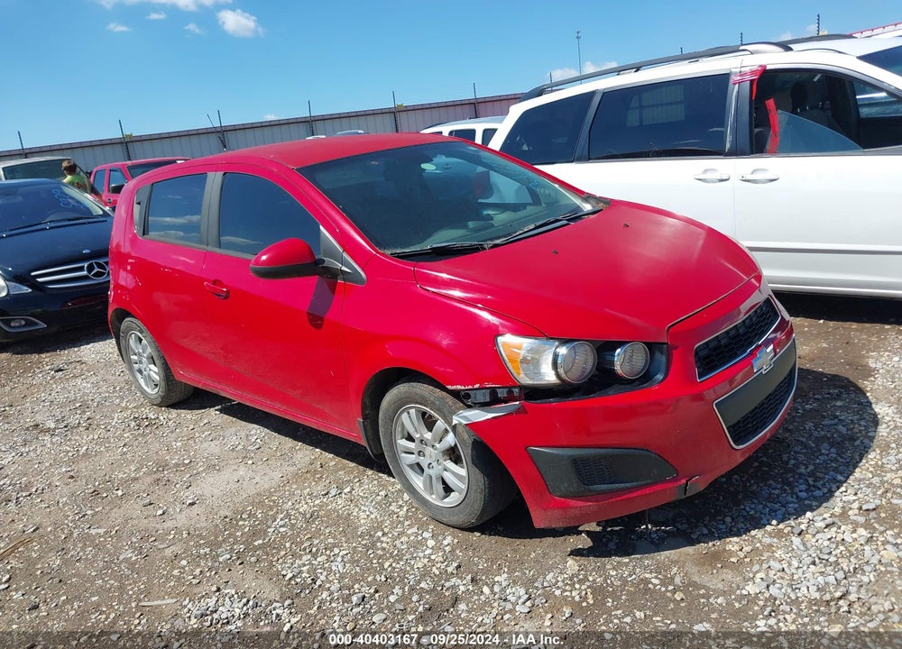 2012 CHEVROLET SONIC 1LS VIN: 1G1JB6SH1C4179126