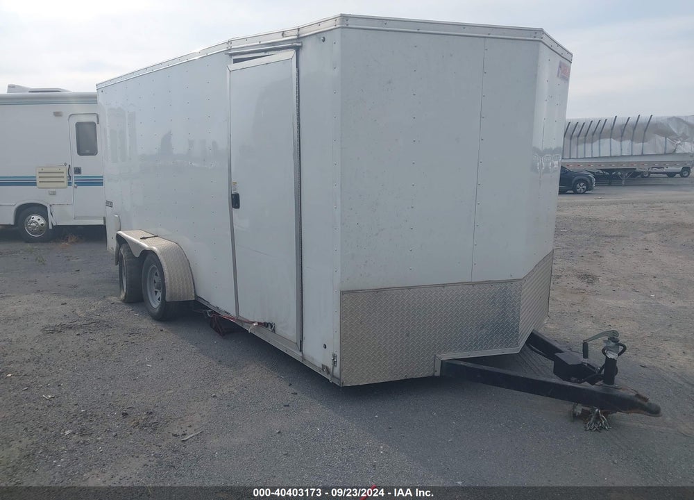 2022 PACE AMERICAN JOURNEY 7X16 ENCLOSE VIN: 53BPTEA21NR008325