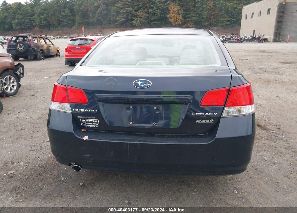 2012 SUBARU LEGACY 2.5I PREMIUM VIN: 4S3BMBG61C3008078