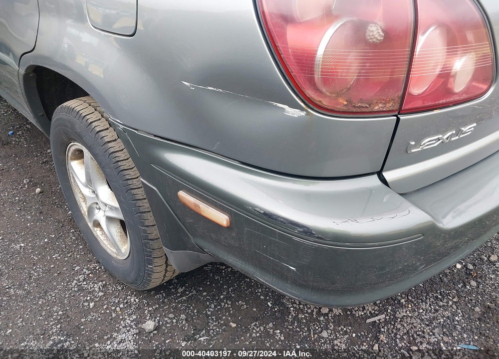 2000 LEXUS RX 300 VIN: JT6GF10U3Y0053509