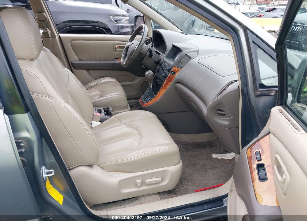 2000 LEXUS RX 300 VIN: JT6GF10U3Y0053509