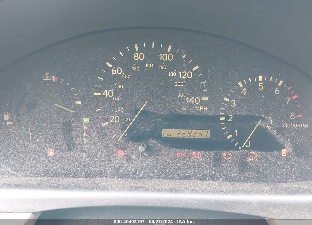 2000 LEXUS RX 300 VIN: JT6GF10U3Y0053509