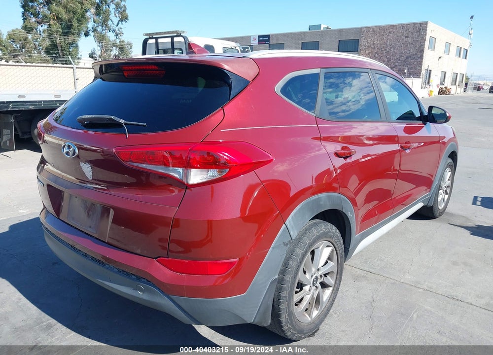 2018 HYUNDAI TUCSON SEL VIN: KM8J33A45JU767511