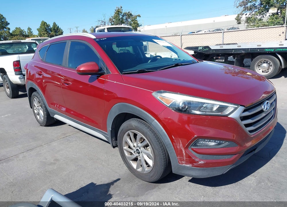 2018 HYUNDAI TUCSON SEL VIN: KM8J33A45JU767511
