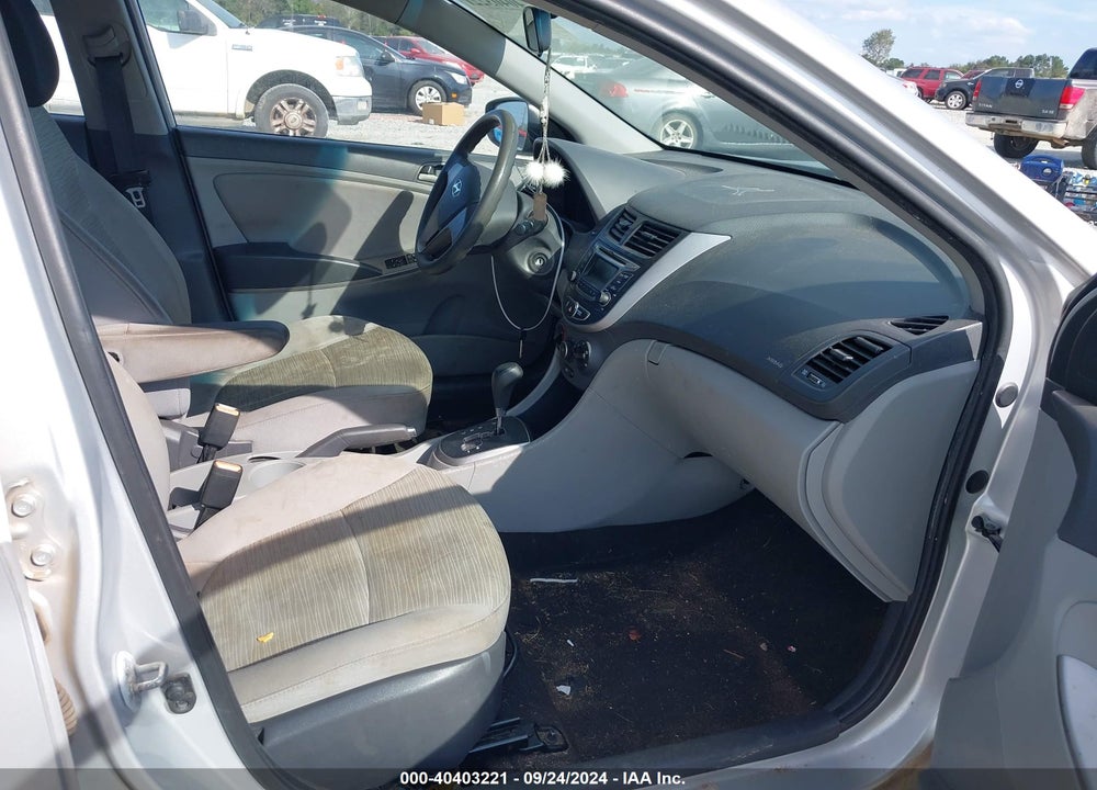 2017 HYUNDAI ACCENT SE VIN: KMHCT4AE6HU187234