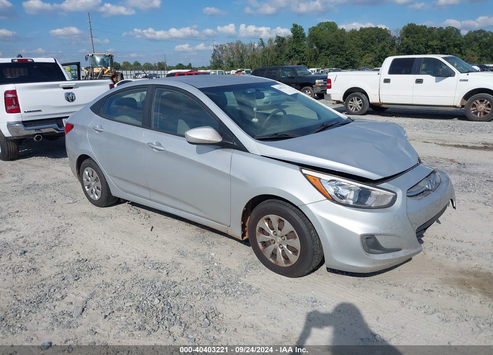 2017 HYUNDAI ACCENT SE VIN: KMHCT4AE6HU187234