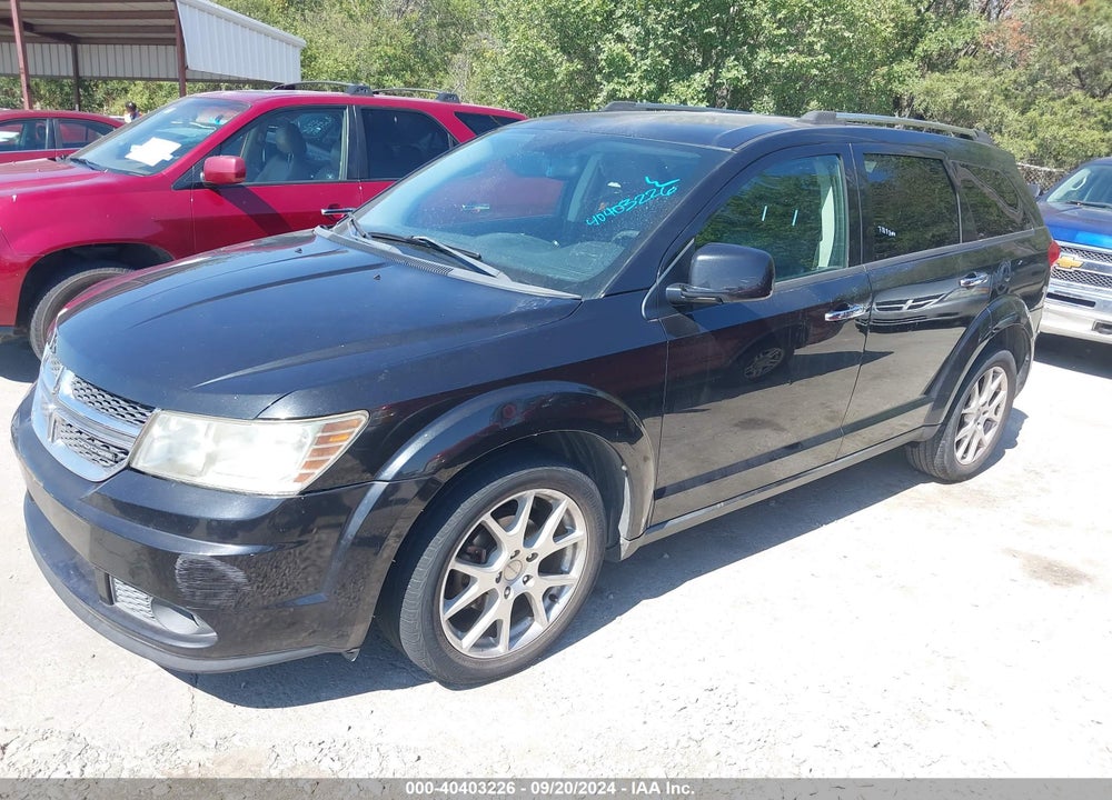 2011 DODGE JOURNEY CREW VIN: 3D4PG3FG4BT515740