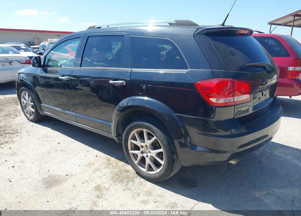 2011 DODGE JOURNEY CREW VIN: 3D4PG3FG4BT515740