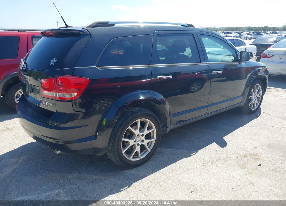2011 DODGE JOURNEY CREW VIN: 3D4PG3FG4BT515740