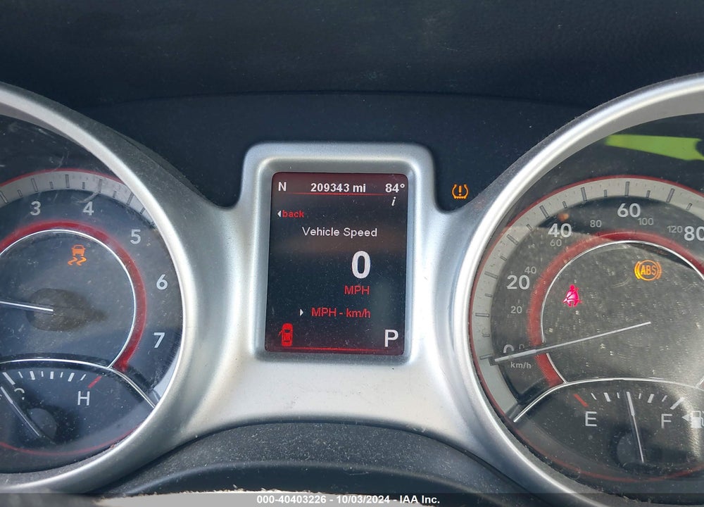 2011 DODGE JOURNEY CREW VIN: 3D4PG3FG4BT515740