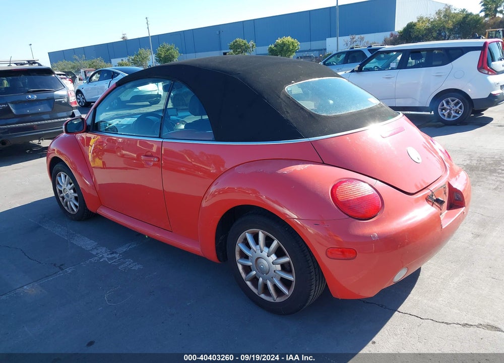 2004 VOLKSWAGEN NEW BEETLE GLS VIN: 3VWCM31Y04M315274