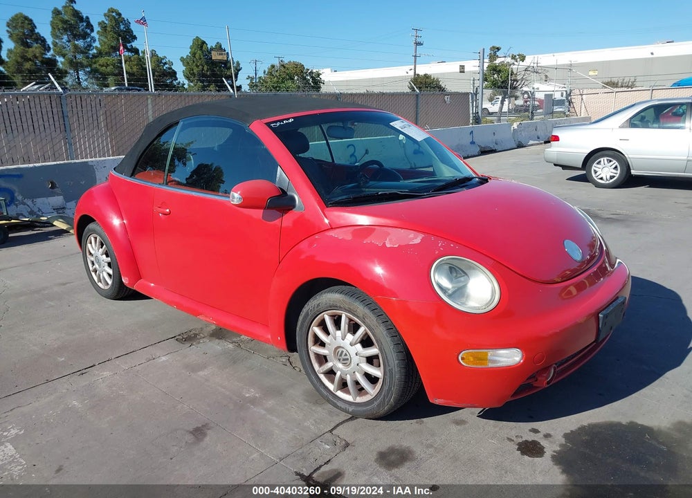 2004 VOLKSWAGEN NEW BEETLE GLS VIN: 3VWCM31Y04M315274