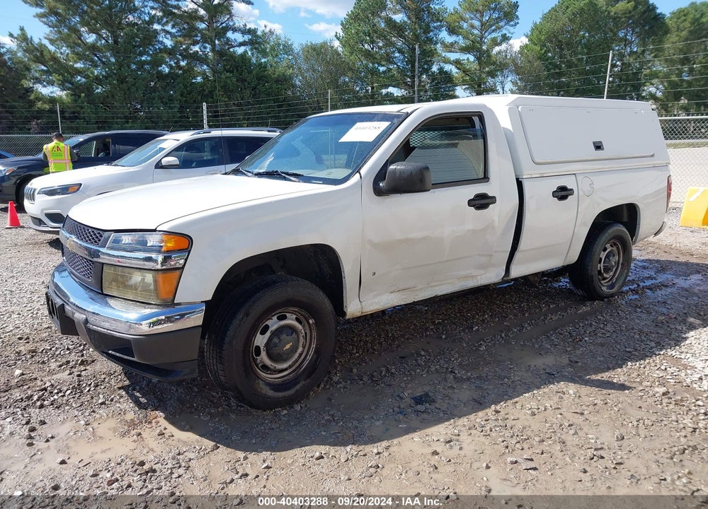2007 CHEVROLET COLORADO WORK TRUCK VIN: 1GBDS14E378147310