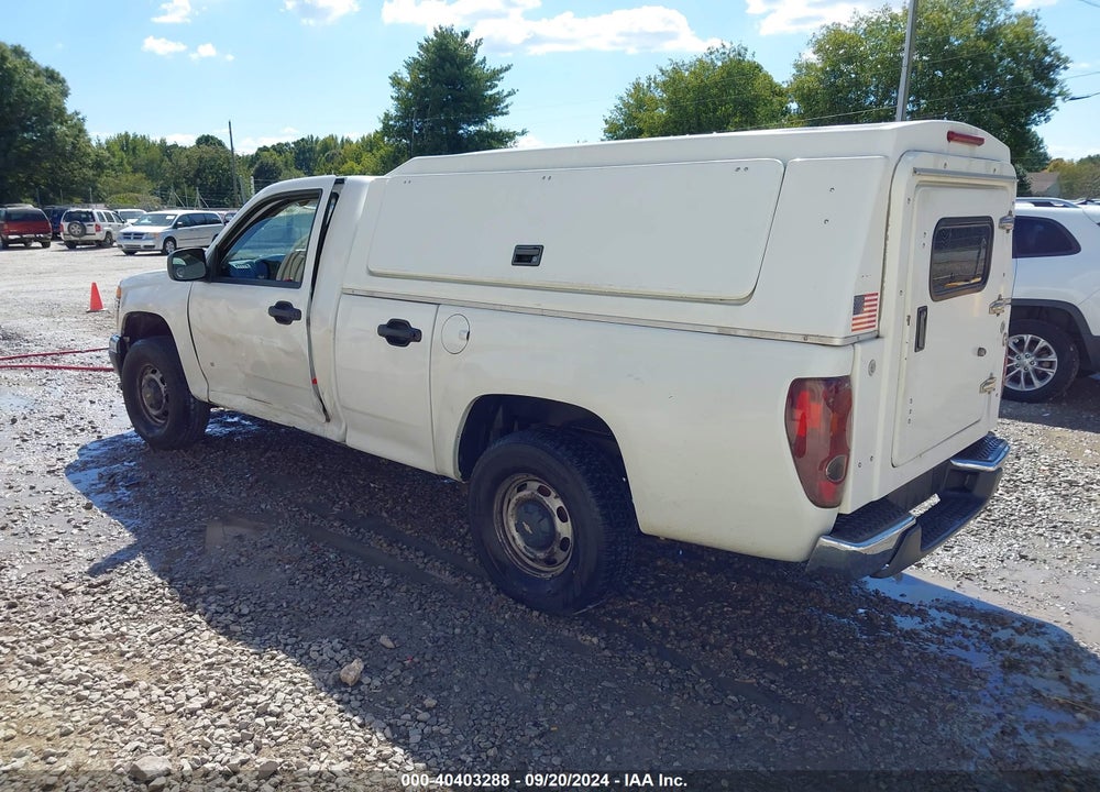 2007 CHEVROLET COLORADO WORK TRUCK VIN: 1GBDS14E378147310
