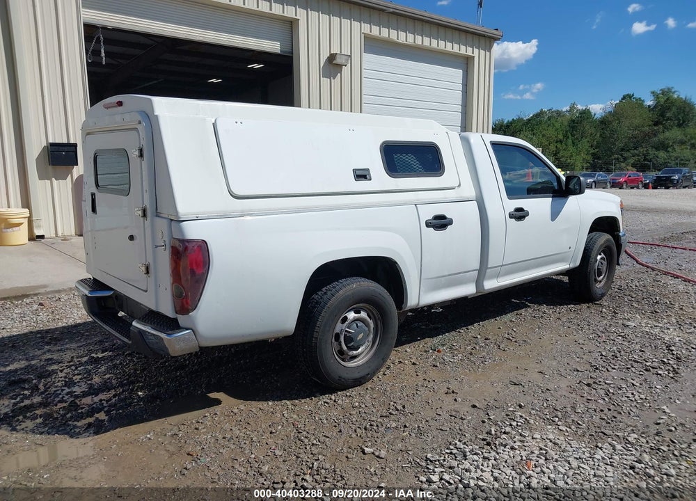 2007 CHEVROLET COLORADO WORK TRUCK VIN: 1GBDS14E378147310