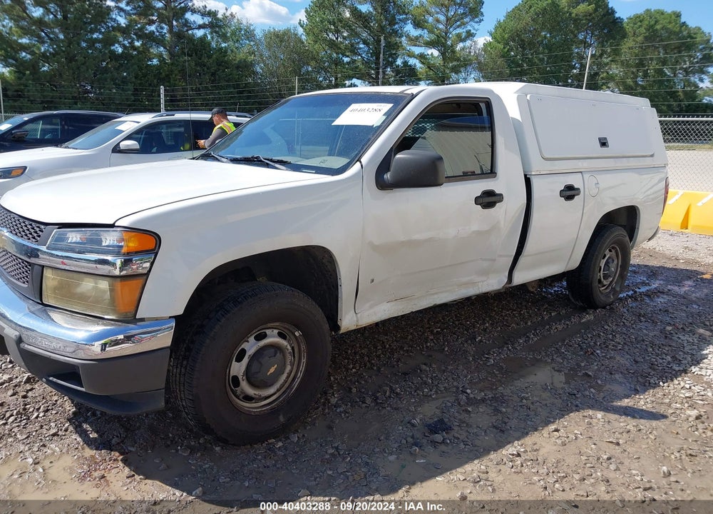 2007 CHEVROLET COLORADO WORK TRUCK VIN: 1GBDS14E378147310