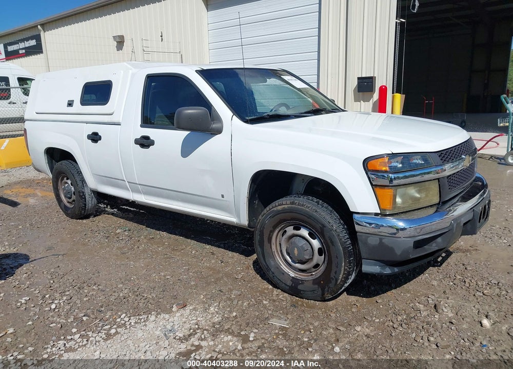 2007 CHEVROLET COLORADO WORK TRUCK VIN: 1GBDS14E378147310