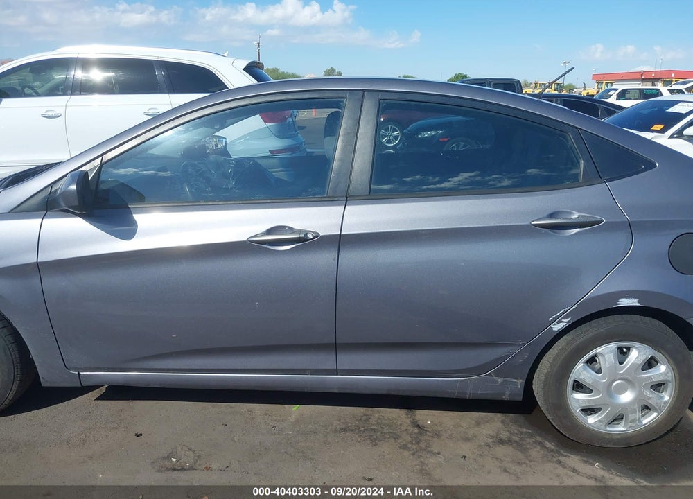 2015 HYUNDAI ACCENT GLS VIN: KMHCT4AE5FU926350