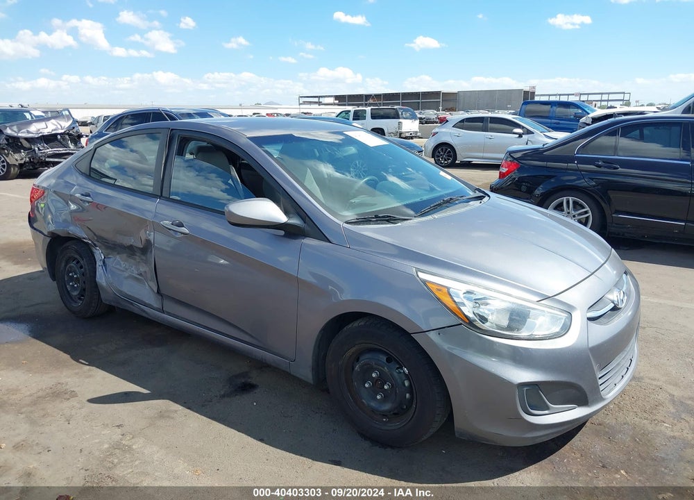 2015 HYUNDAI ACCENT GLS VIN: KMHCT4AE5FU926350