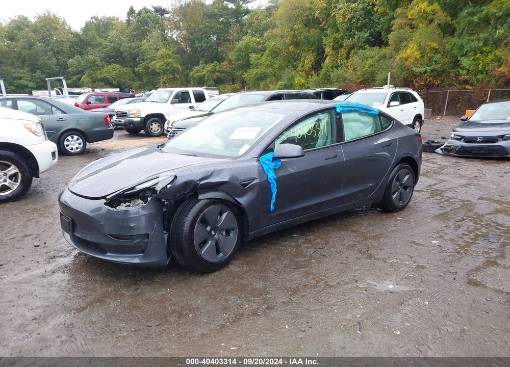 2023 TESLA MODEL 3 REAR-WHEEL DRIVE VIN: 5YJ3E1EA1PF672165