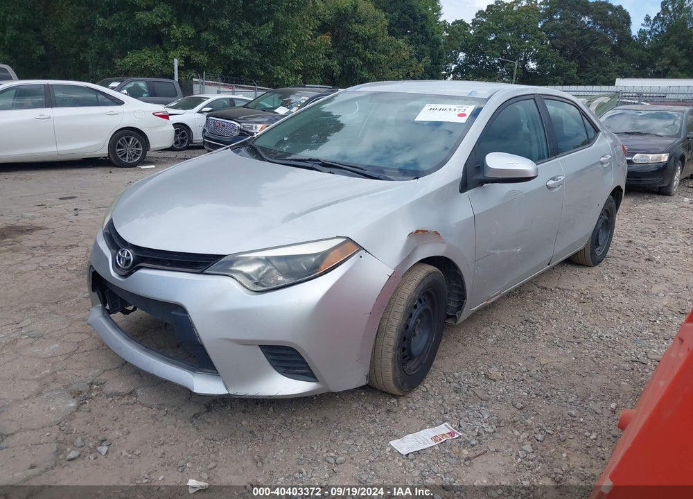2016 TOYOTA COROLLA L VIN: 5YFBURHE7GP450973