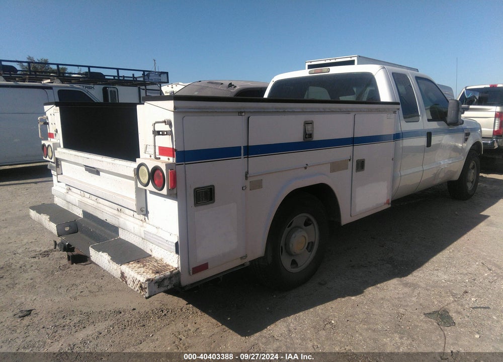 2008 FORD F-250 LARIAT/XL/XLT VIN: 1FTSX20R58EA39843
